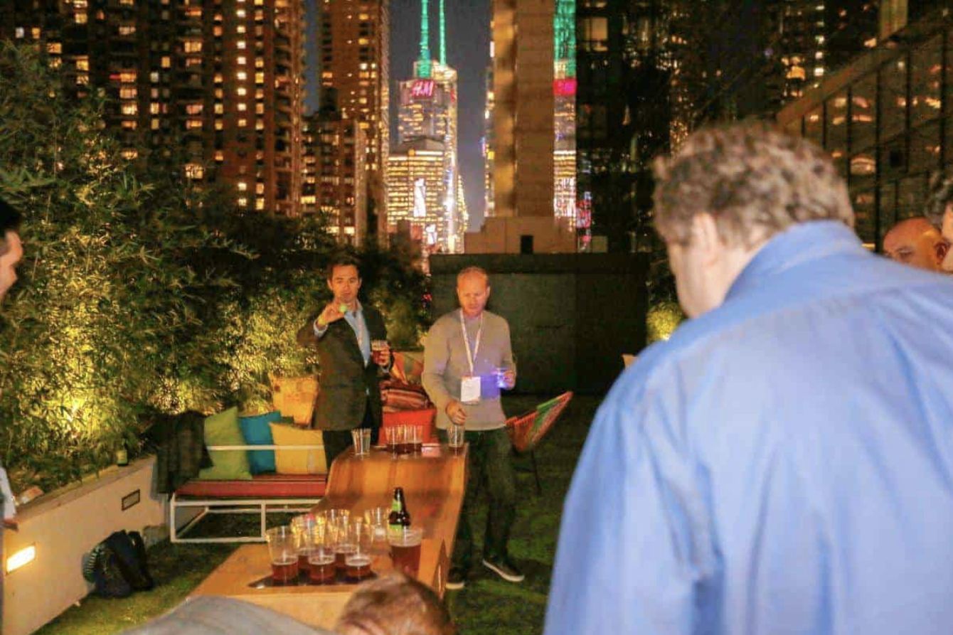 Rooftop after party